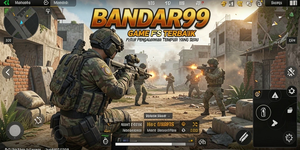 Tampilan gameplay BANDAR99 saat intense battle di arena.