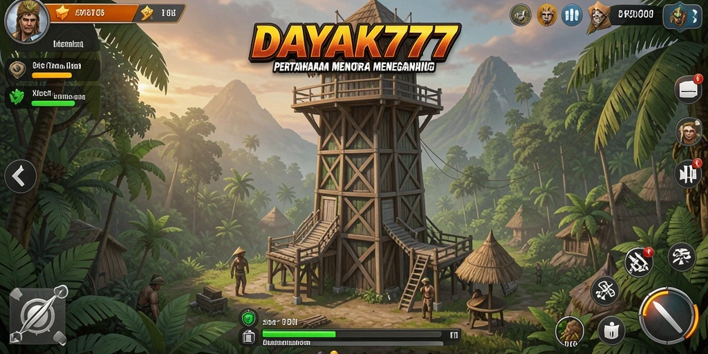 Screenshot DAYAK777 menunjukkan aksi seru dan menegangkan dalam Tower Defense.
