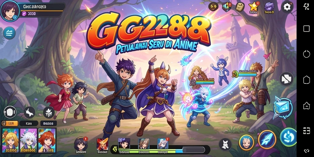 Tampilan menarik dari gameplay seru di GG288.