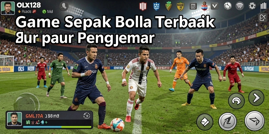 Tampilan gameplay dinamis dalam OLX128 yang penuh aksi.