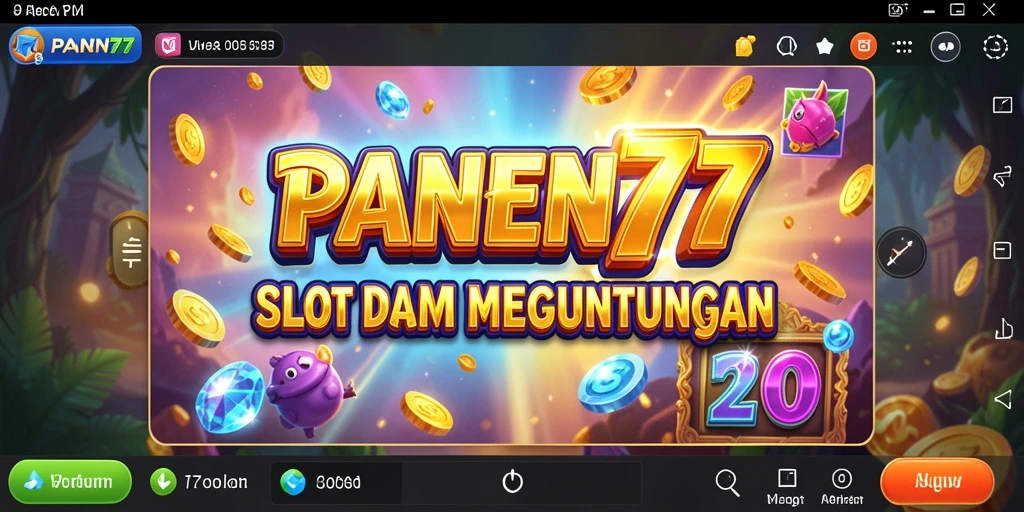 Screenshot gameplay PANEN77 dengan tema Slot yang menarik dan interaktif.