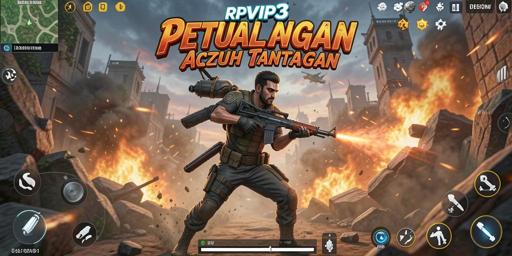 Gameplay mendebarkan dari RPVIP3 dengan pertarungan intens dan grafis memukau.