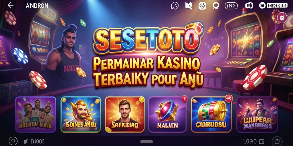 Tampilan permainan Kasino yang memukau dan interaktif.